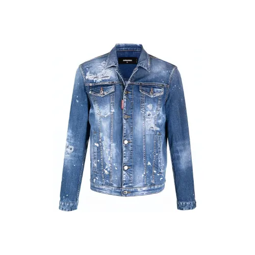 DSQUARED 2 FW21 Denim Jacket Men's Blue