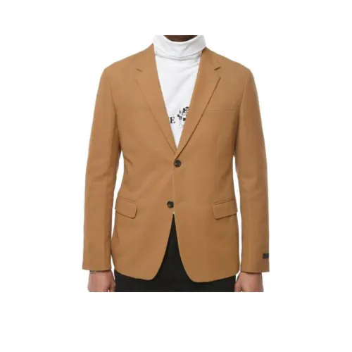 PRADA SS21 Бизнес-костюм Пальто Мужской Светло-коричневый