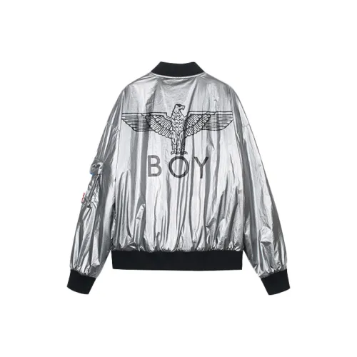 BOY LONDON Серебряный Унисекс Объемные куртки (пуфы)