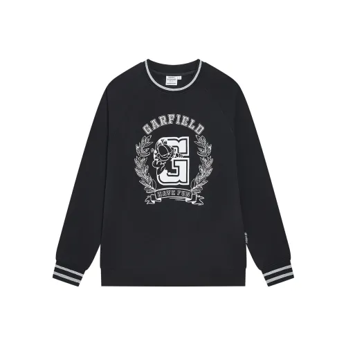 Веселье x garfield LIANMINGKUAN SS25 Толстовка Мужской Черный