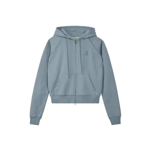 Rest Recreation SS25 RS ZIP UP Свитшот Свитшот Унисекс Небесно-голубой Небесно-голубой