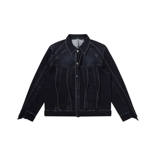 BLINDNOPLAN Loose Fit Denim Jacket Unisex BLINDNOPLAN Свободный крой Джинсовая куртка Унисекс