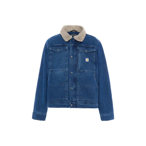 Carhartt Denim Jacket Relaxed Fit Men's Blue Кархарт Деним Куртка Размер Relaxed Fit Мужская Синяя