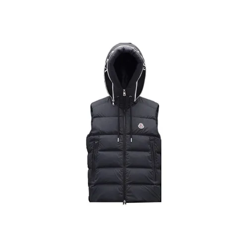 Moncler SS22 Cardamine Жилет Мужской Черный