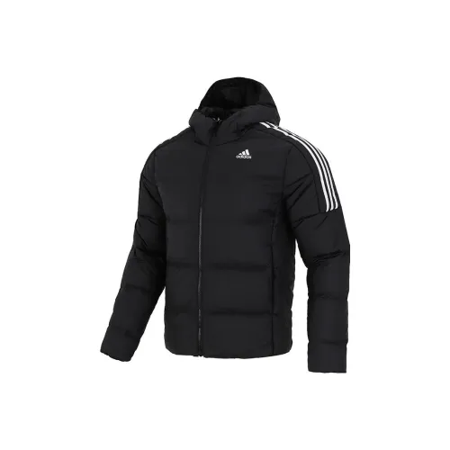 Adidas Essentials Черный Мужской Пуховик
