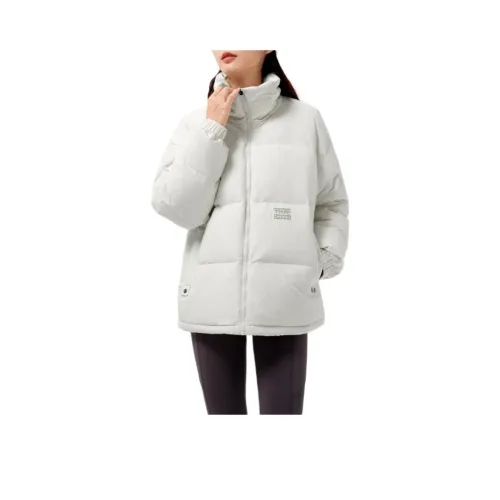 361° Life Collection Пуховик Унисекс Кремовый Белый