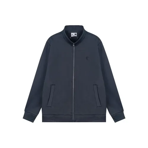 QIAODAN Куртки и Пальто Мужской Железо-Серый