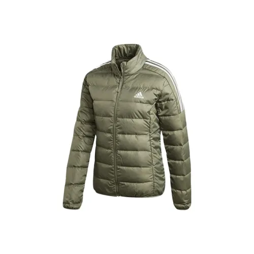 Adidas Зеленые Женские Пуховики