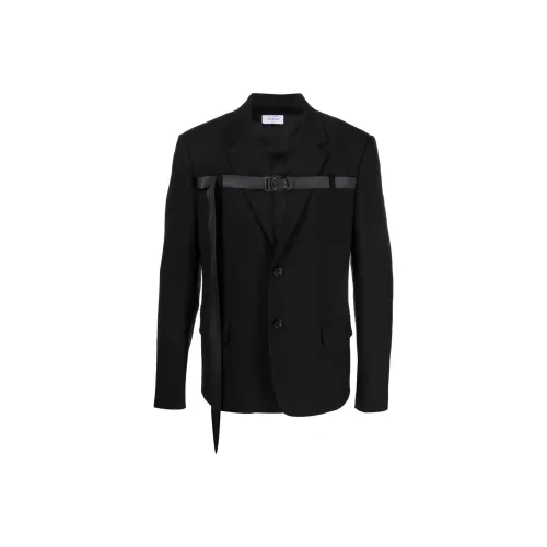 Off Белый Черный Мужской Деловой Костюм