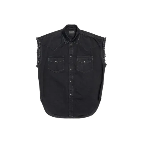 Balenciaga Черные Мужские Джинсовые Куртки