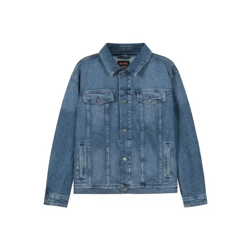 HUGO BOSS SS22 Denim Jacket Men's Blue