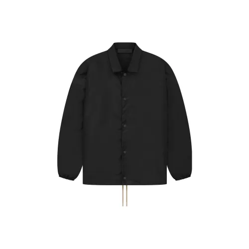 Fear of God ESSENTIALS The Black Collection серия Глубокий черный Мужские куртки