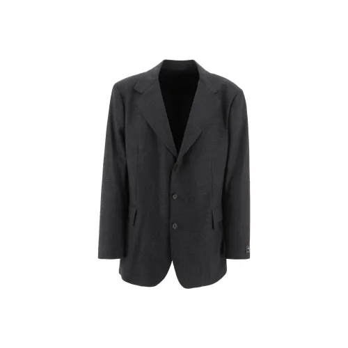 RAF SIMONS Серый Мужской Деловой Костюм