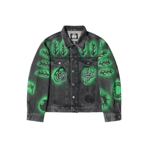 Stussy Мужские Джинсовые Куртки