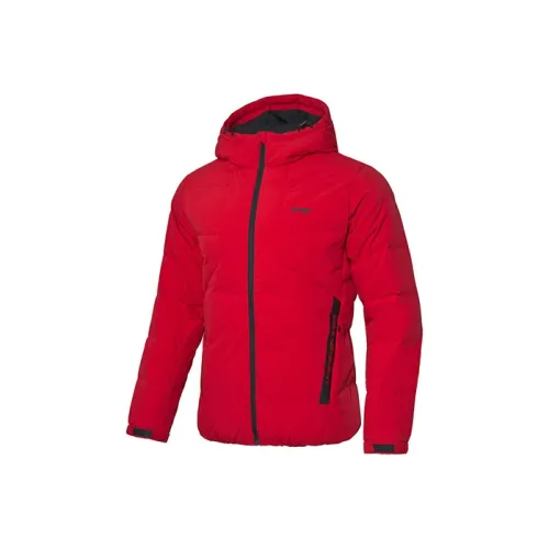 LINING Мужской Пуховик Бычий Красный