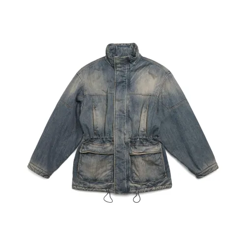 Balenciaga FW23 Denim Jacket Loose Fit Unisex Blue Баленсиага FW23 Деним Куртка Свободный крой Унисекс Синий