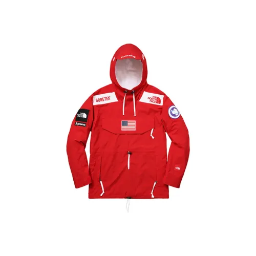 Supreme Tnf Joint Series Ветровка Унисекс Красная