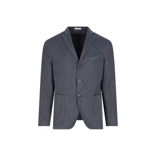 Boglioli Синий Мужской Бизнес-костюмы