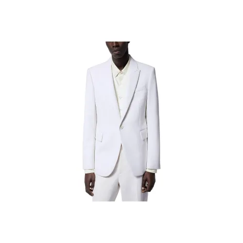 LOUIS VUITTON Бизнес-костюм Пальто Мужской Белый