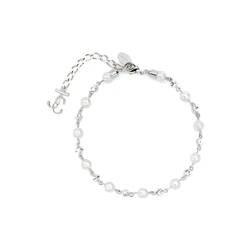 Jimmy Choo Браслеты на щиколотку Женские Серебряные