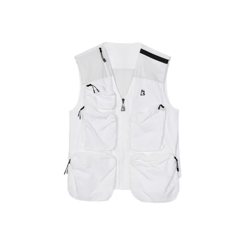 Magn Lens Loose Fit Vest Men's Elite White Магн Ленс Свободный крой Жилет Мужской Элита Белый