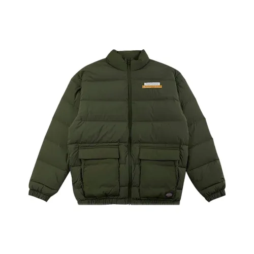 Dickies Пуховик Мужской Армейский Зеленый