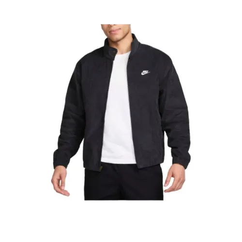 nike Вельвет Harrington Куртка Куртки Пальто Мужской Черный