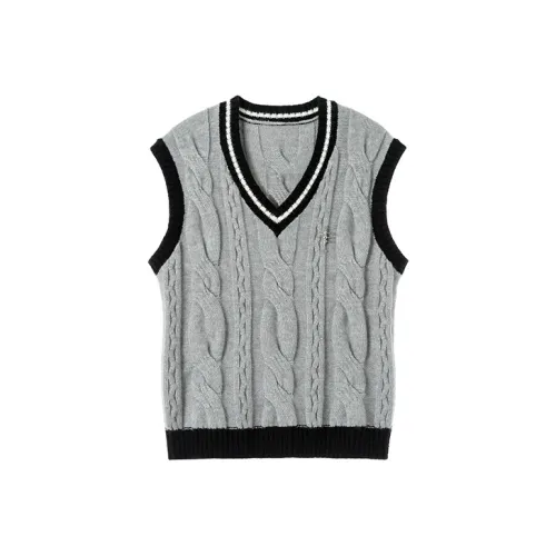 ETERNITY ITA Loose Fit Vest Unisex Gray