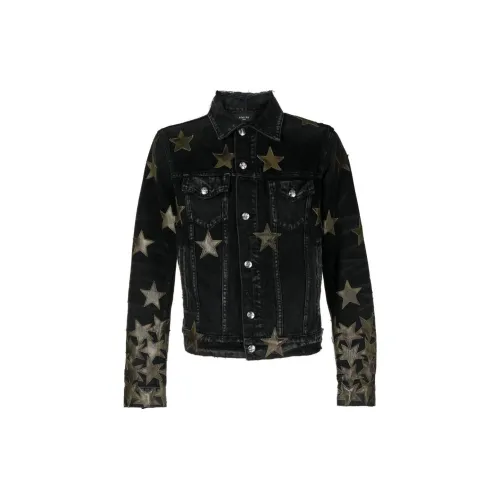 AMIRI Черные Мужские Джинсовые Куртки