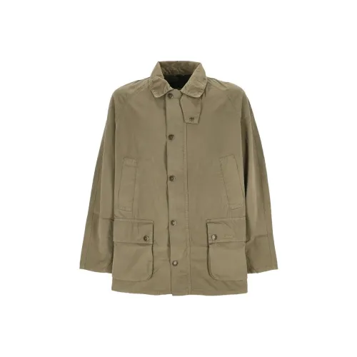 BARBOUR Куртки и Пальто Мужской Оливково-Зеленый