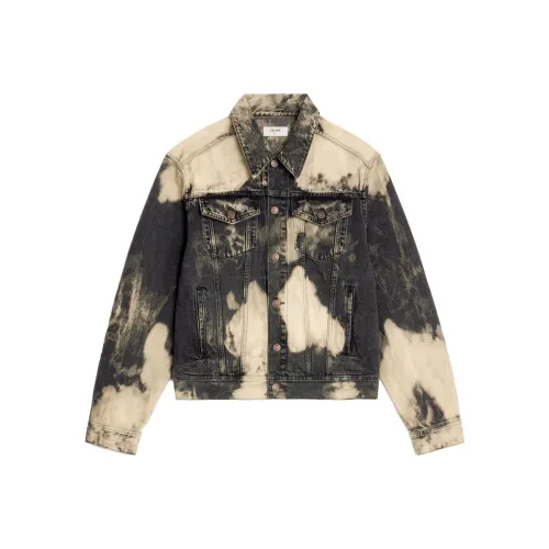 CELINE Denim Jacket Men's Washed CELINE Деним Куртка Мужская Промытый