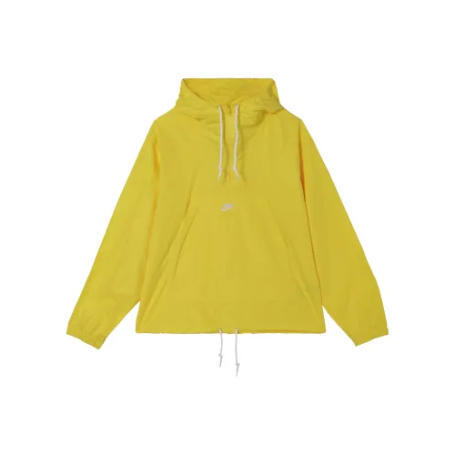 Nike Клуб Куртки Пальто Мужской Сияющий Желтый