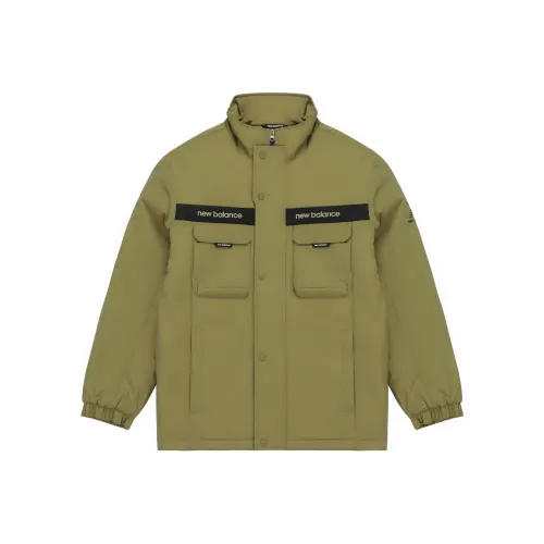 New Balance совместный бренд Хлопковый пуховик Мужской Оливковый