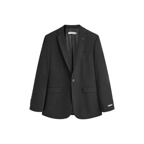 PEACEBIRD MEN Бизнес-костюм Пальто Мужской Черный