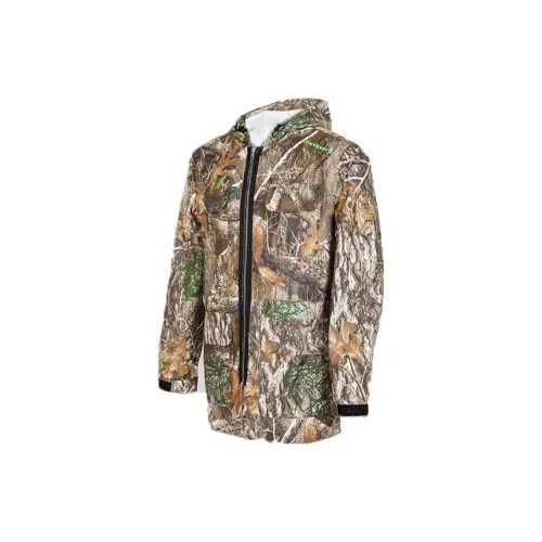 Конверс AOP UTILITY PARKA Куртки Пальто Унисекс Многоцветный