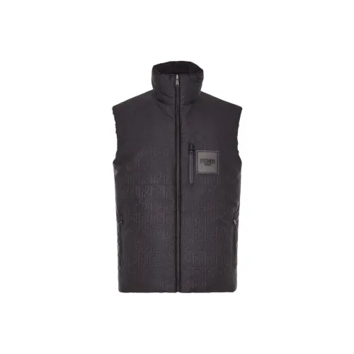 Fendi Мужские черные жилеты