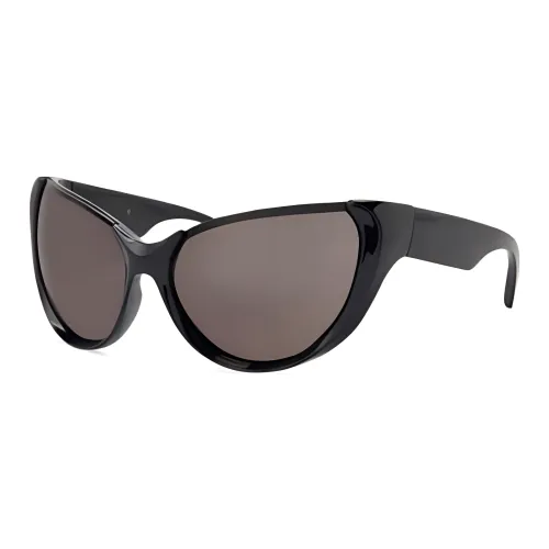 Balenciaga Кошачий глаз Солнцезащитные очки Женские Черный