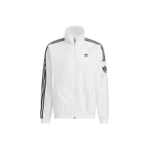 Adidas Originals RETRO TREFOIL Куртки и Пальто Унисекс Bright White
