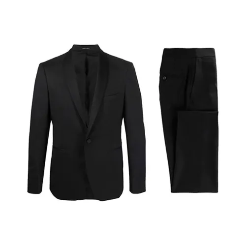 Tagliatore Черные Мужские Деловые Костюмы