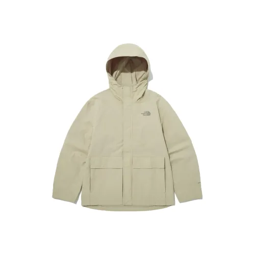 The North Face Поход Городская жизнь Путешествие Коммутирование Поход Офис Повседневный Ветрозащитный Ветровка Унисекс Бежевый
