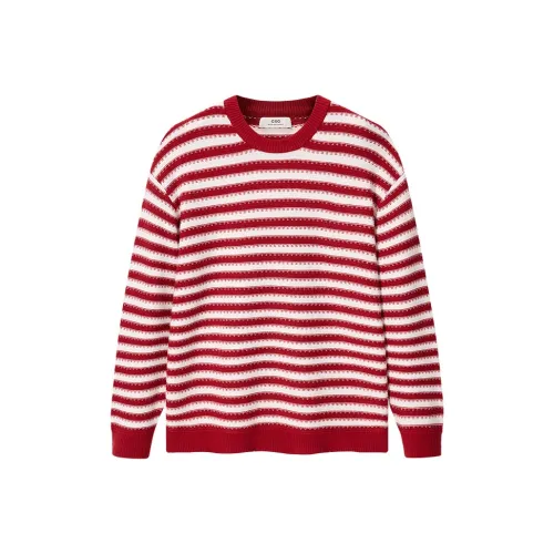 GXG Трикотаж Мужской Красный Белый Полосы