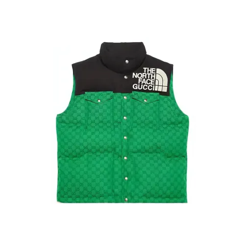 GUCCI x THE NORTH FACE Жилет Мужской Зеленый