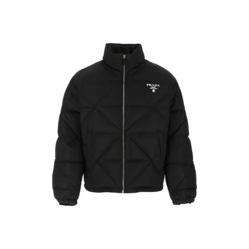 PRADA Мужские черные пуховики