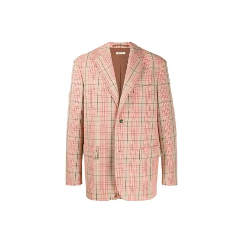 MARNI Коричневый Мужской Деловой костюм