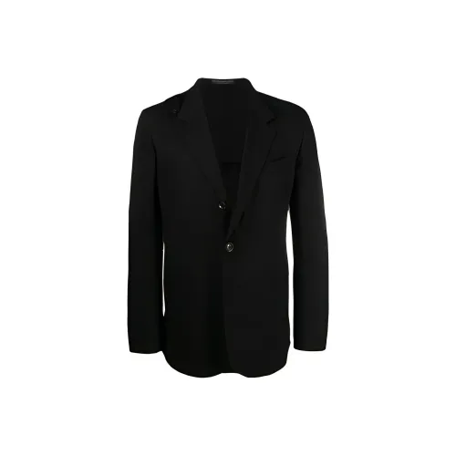 Yohji Yamamoto Черные Мужские Деловые Костюмы