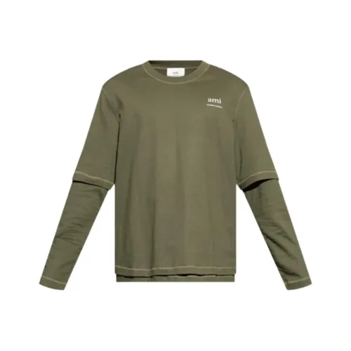 AMIPARIS Зеленые Мужские T-рубашки