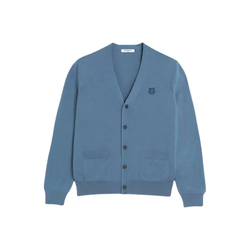 Maison Kitsune SS25 Трикотаж Мужской Bretagne Синий