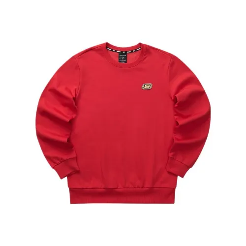 Skechers Новый год Толстовка Унисекс Гоночный красный