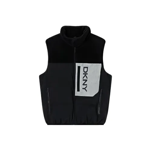 DKNY Черный Мужской Пуховый жилет
