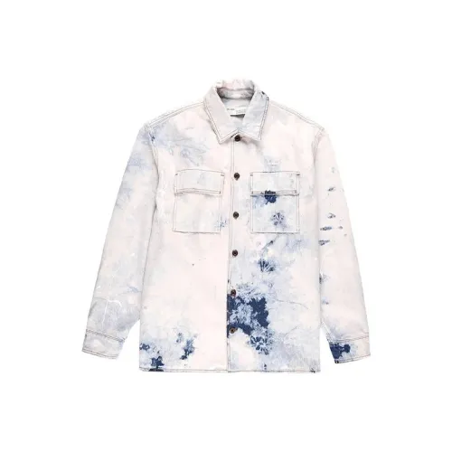 Off Белый SS20 Белый Мужской Джинсовые куртки